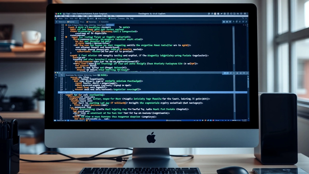 écran d'ordinateur montrant un site web et des outils d'optimisation
