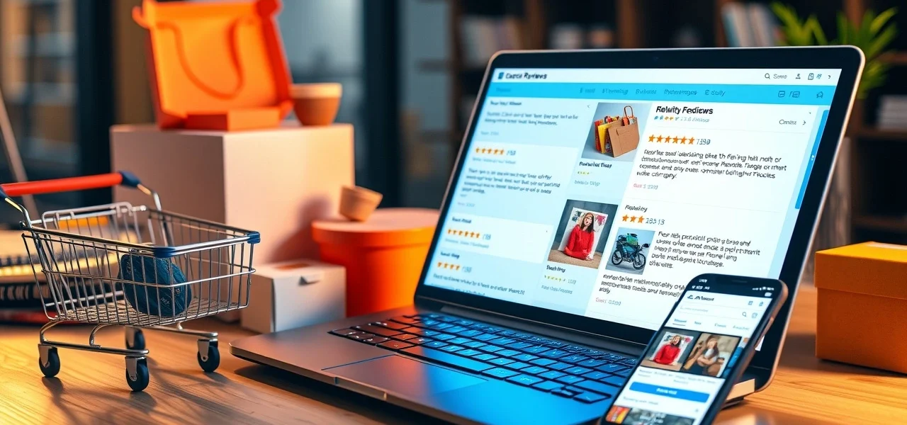 Une image illustrant comment les avis clients peuvent booster les ventes en ligne.