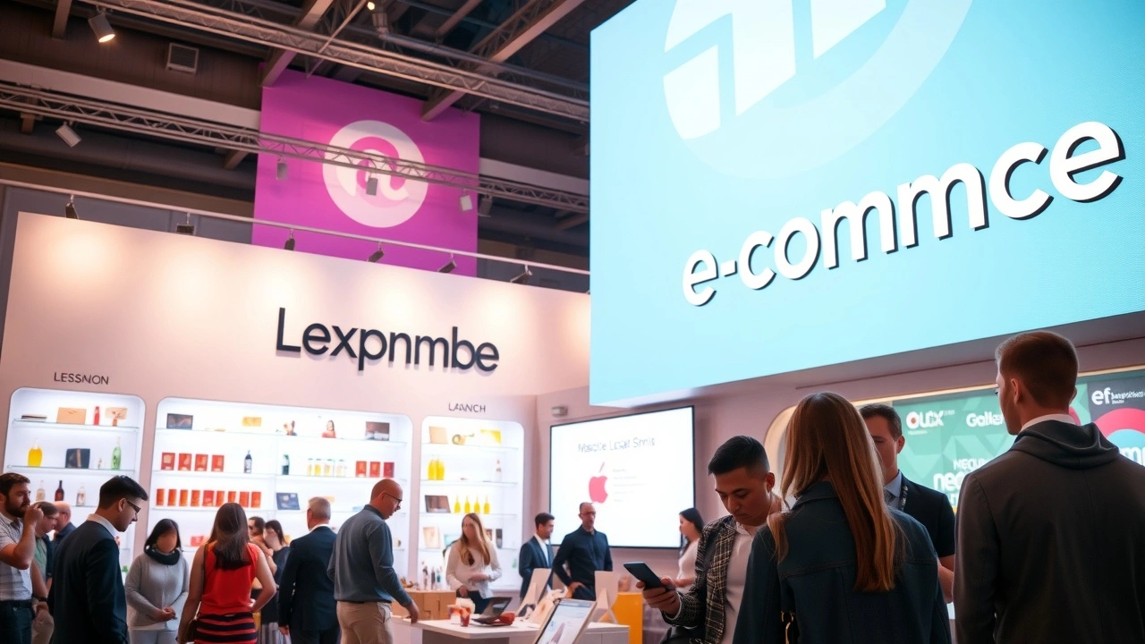 un evenement de lancement pour e-commerce avec des clients