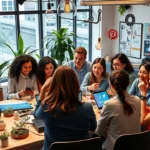 Une scène montrant les nouvelles tendances du marketing d'influence en 2024.