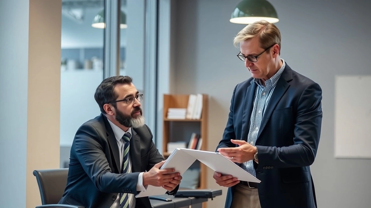 session de mentorat entre un expert et un étudiant