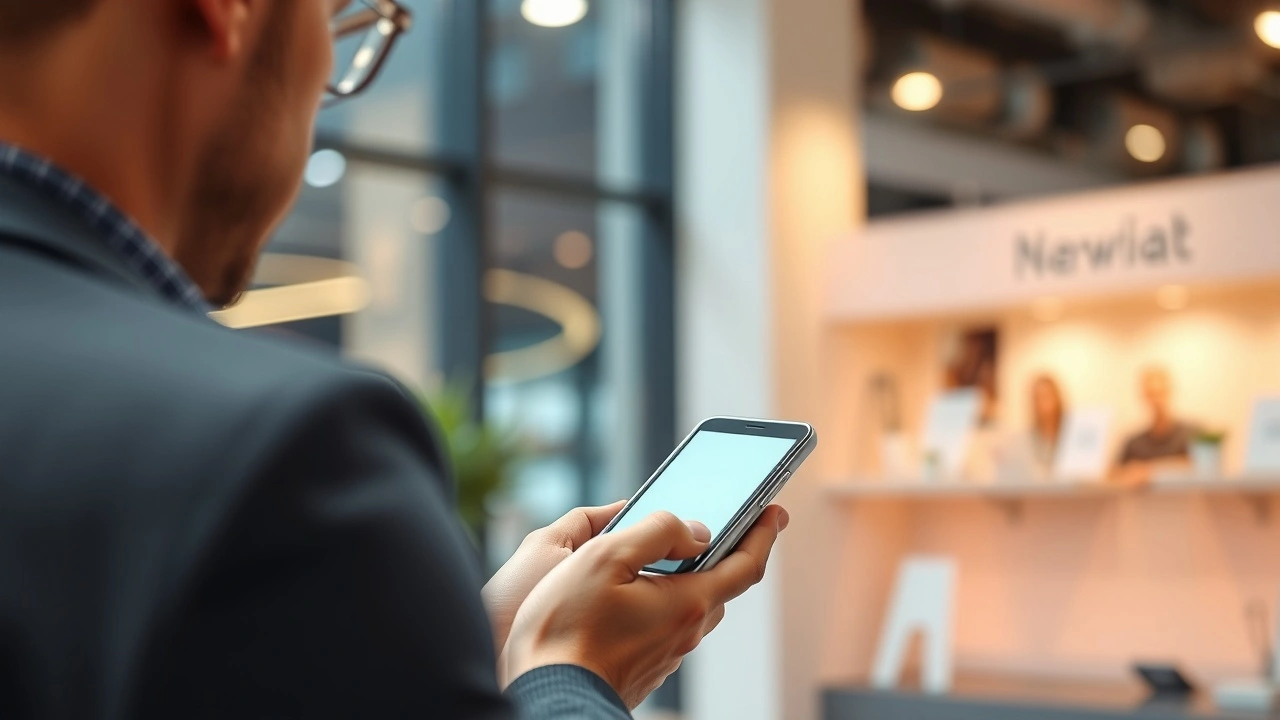 photo d'une personne conversant avec un assistant virtuel