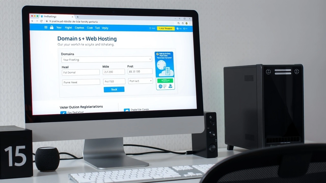 configuration dhebergement et domaine sur un ordinateur
