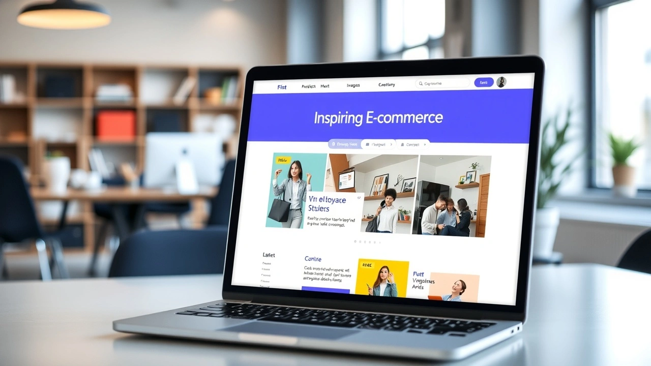 études de cas d e-commerce sur un écran d ordinateur