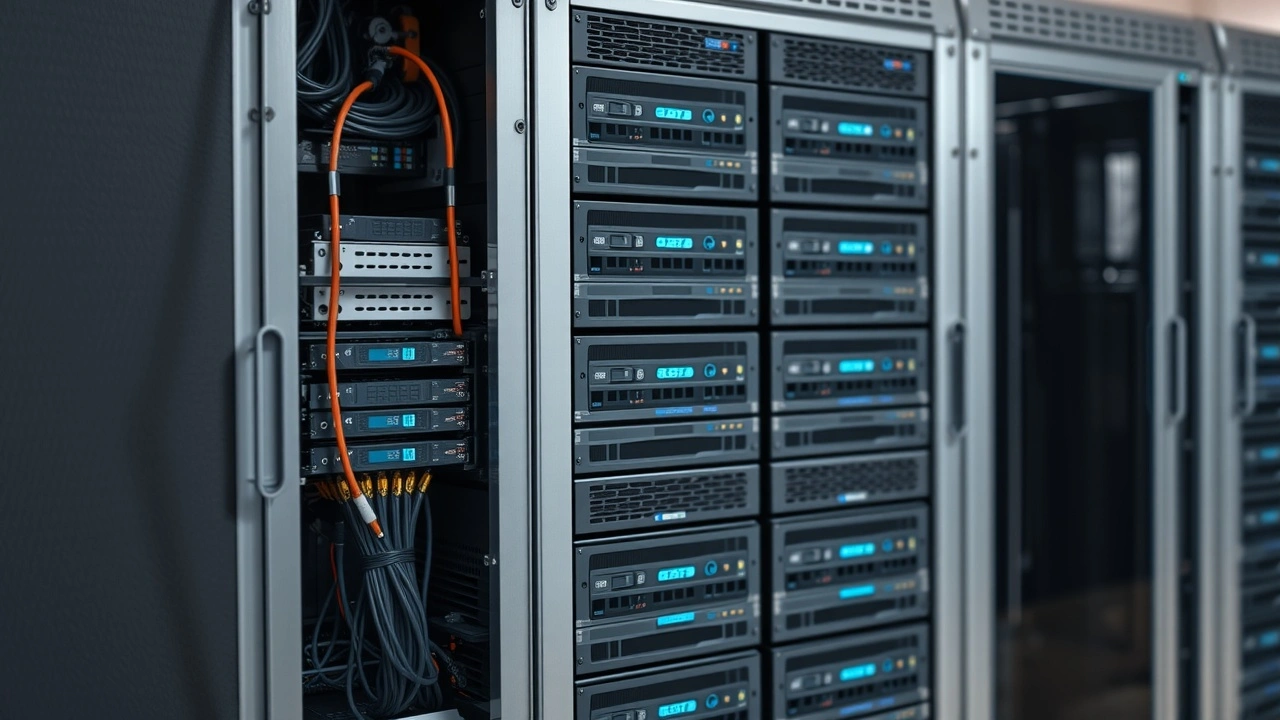 serveur dordinateur avec dispositifs de sauvegarde
