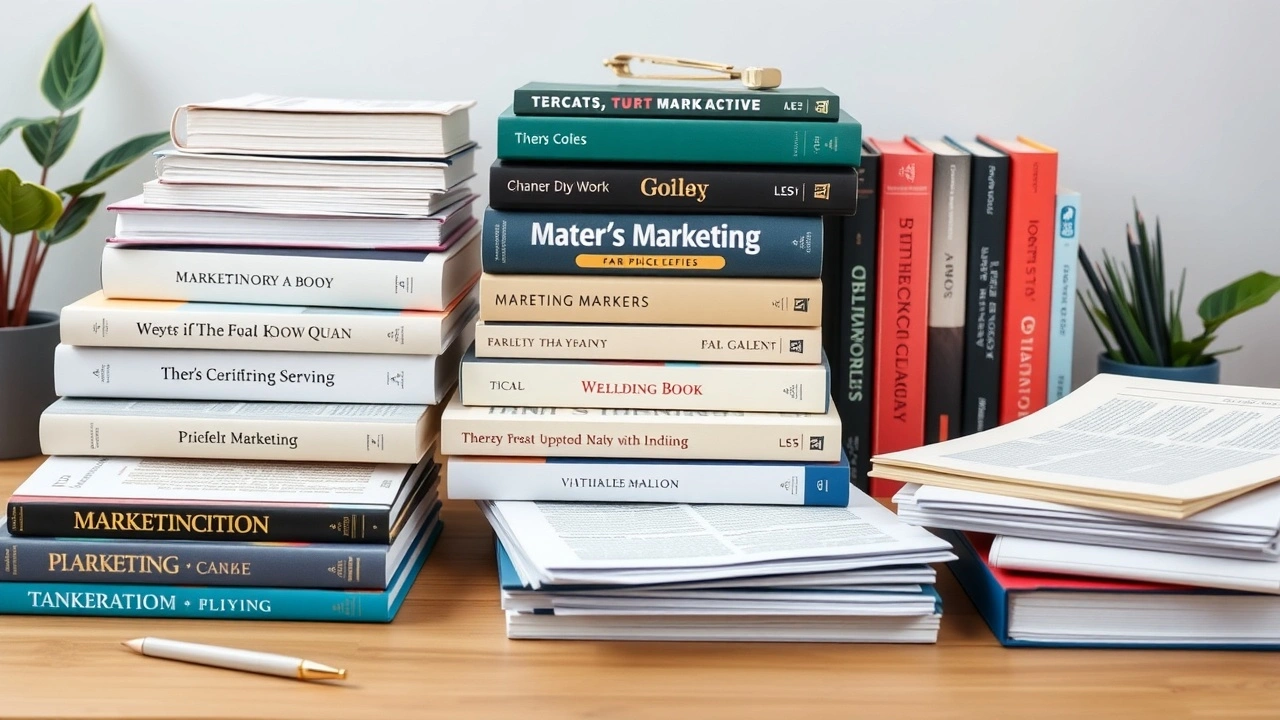 collection de livres et de documents de recherche