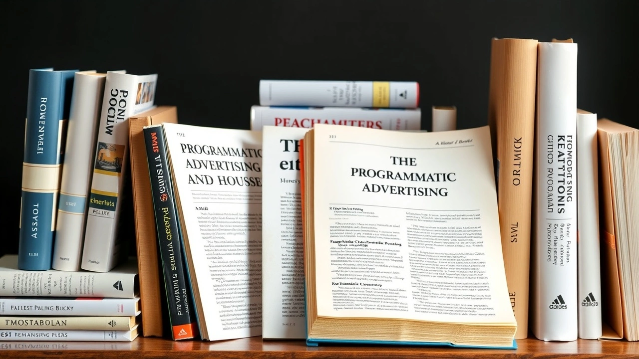 collection de livres sur la publicité programmatique