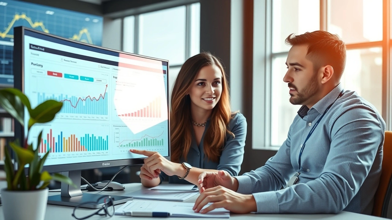 équipe marketing analysant des rapports de sécurité des données