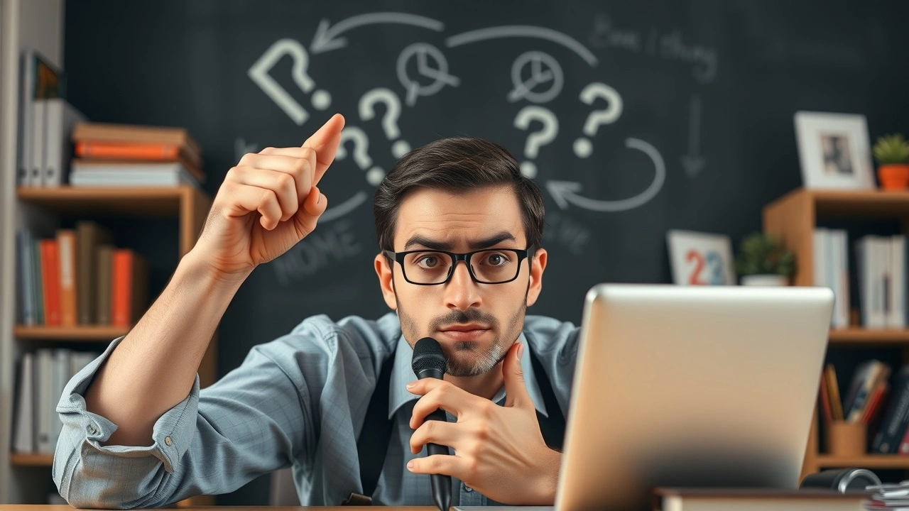 une personne commettant des erreurs en marketing d'affiliation